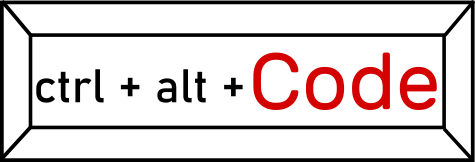 ctrl + alt + Code